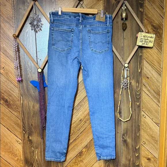 American Eagle Outfitters Blue Slim Skinny Jeans - Picture 4 of 6